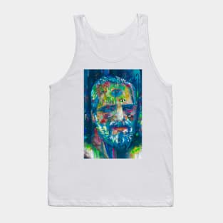 PHILIP K. DICK watercolor portrait .5 Tank Top